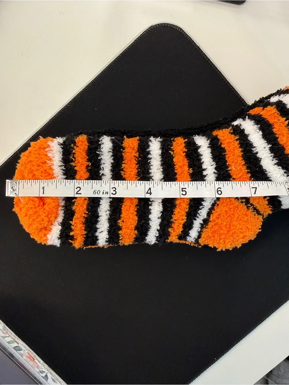 NWT Halloween Fuzzy Socks Jack O Lantern Plaid & Striped Cozy Crew 3 Pack